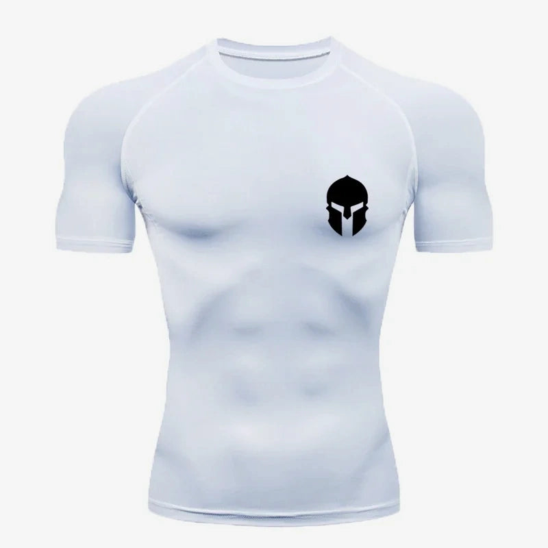 Compression t shirt white